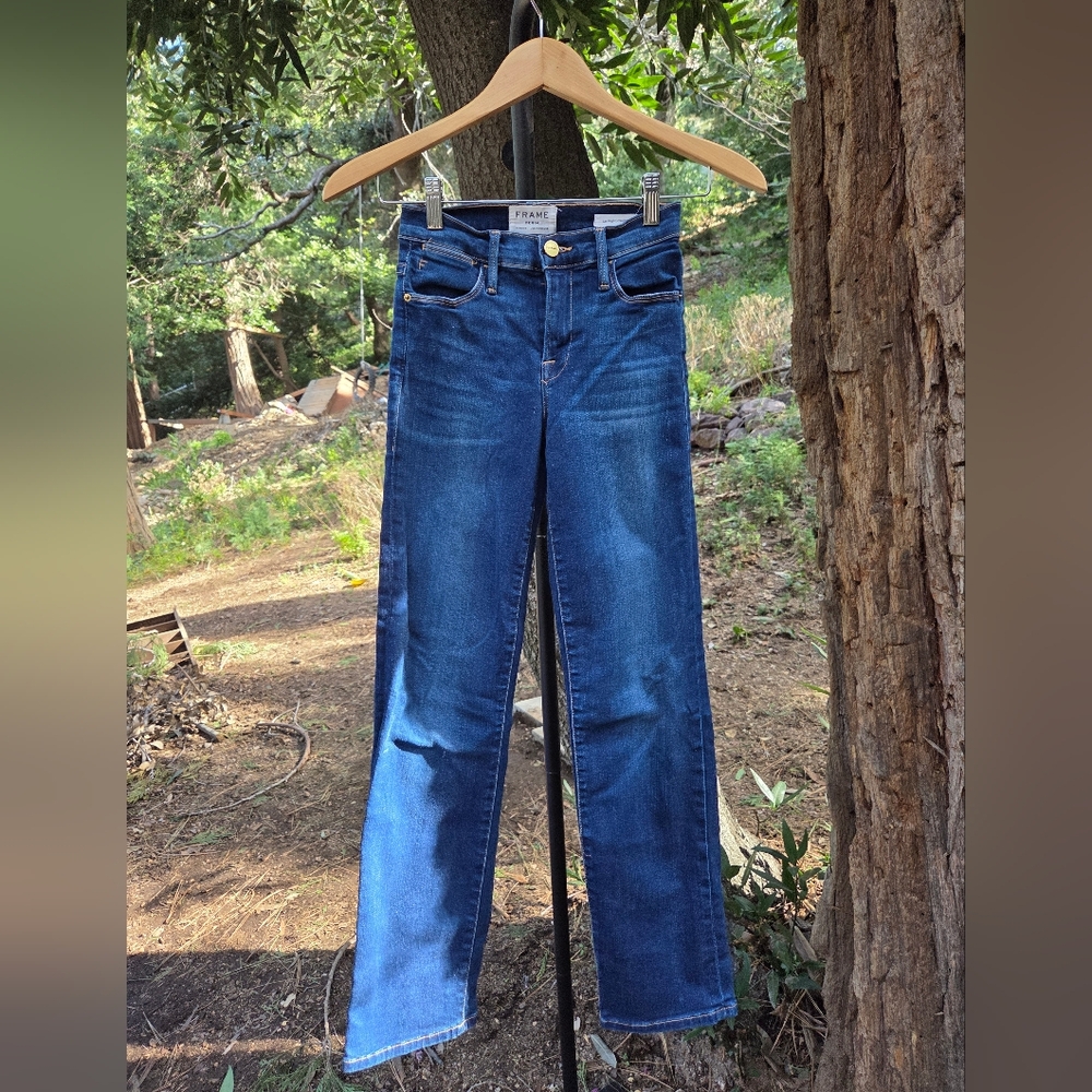 FRAME‎ Denim Le High Straight Jeans Size 23